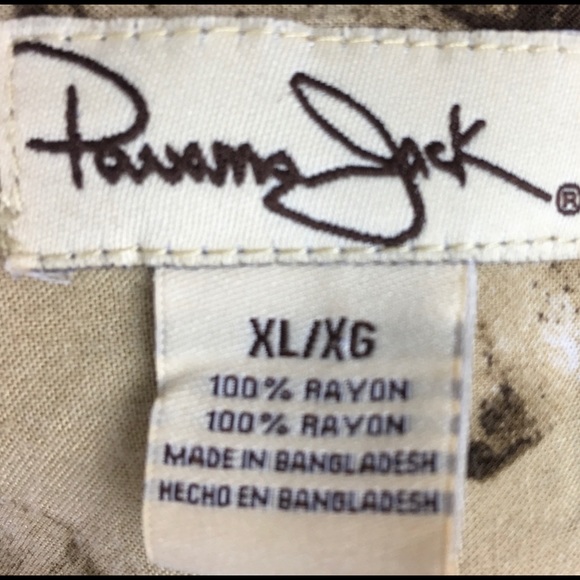 Panama Jack tropical rum leisure relaxing shirt - Picture 7 of 7